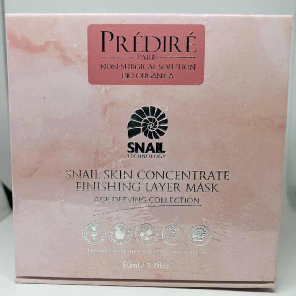 PREDIRE SNAIL SKIN CONCENTRATE FINISHING LAYER MASK-1.7 fl oz / 50 ml-NEW-SEALED